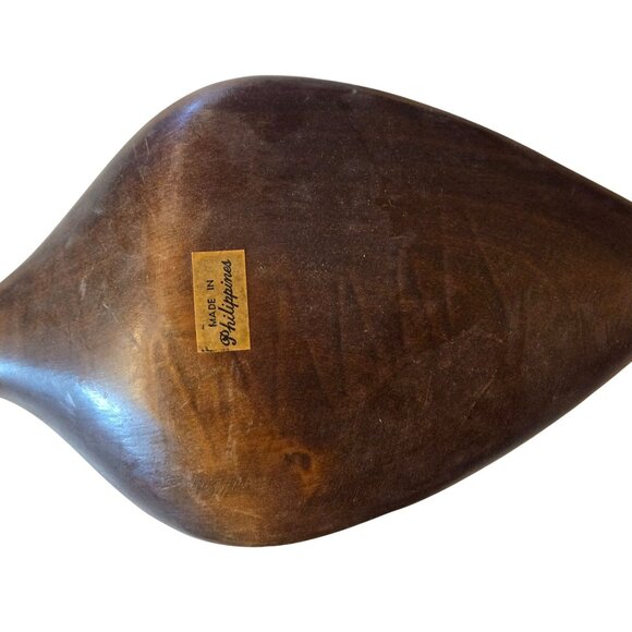 Large Wooden Fork And Spoon Tiki Wall Decor Handcarved Decorative Kitchen Art - Picture 15 of 16